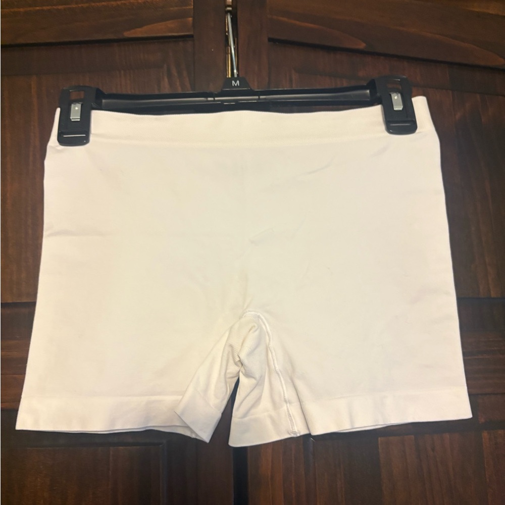 Women's Classic White Bike Shorts